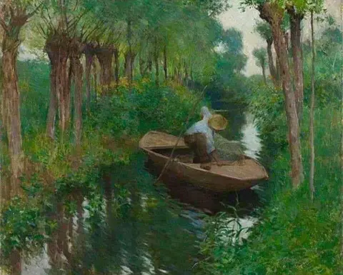 "En el río - 1888"